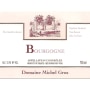 Domaine Michel Gros Bourgogne Rouge 2013 Front Label