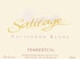 Salitage Pemberton Sauvignon Blanc 2011 Front Label