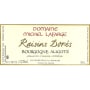 Domaine Michel Lafarge Bourgogne Aligote Raisins Dores 2013 Front Label