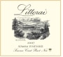 Littorai Summa Vineyard Pinot Noir  2007 Front Label