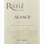 Domaine Riefle Pinot Blanc 2013 Front Label