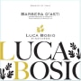 Luca Bosio Barbera d'Asti 2014 Front Label
