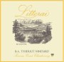 Littorai B. A. Thieriot Vineyard Chardonnay 2008 Front Label
