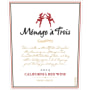 Menage a Trois Red Blend 2014 Front Label