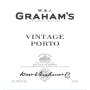 Graham's Vintage Port (signs of seepage) 1975 Front Label