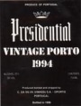 Presidential Vintage Port 1994 Front Label