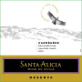 Santa Alicia Espiritu de Los Andes Reserva Carmenere 2013 Front Label
