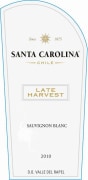 Santa Carolina  Late Harvest Sauvignon Blanc Gewurztraminer 2010 Front Label