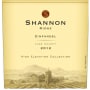 Shannon Ridge High Elevation Zinfandel 2012 Front Label