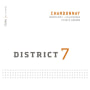 District 7 Chardonnay 2013 Front Label