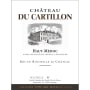 Chateau du Cartillon Haut Medoc 2014 Front Label