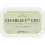 La Chablisienne Chablis Vaulorent Premier Cru 2012 Front Label