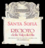 Santa Sofia Recioto della Valpolicella Classico 2003 Front Label