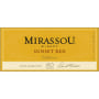 Mirassou Sunset Red 2013 Front Label