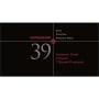 Expression 39 degrees Anderson Creek Vineyard Pinot Noir 2013 Front Label
