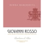 Giovanni Rosso Donna Margherita Barbera 2014 Front Label