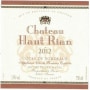 Chateau Haut Rian Bordeaux Rouge 2012 Front Label