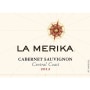 La Merika Cabernet Sauvignon 2013 Front Label