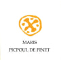Chateau Maris Picpoul de Pinet 2015 Front Label