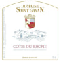 Domaine Saint Gayan Cotes du Rhone 2013 Front Label