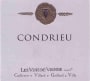 Vins de Vienne Condrieu 2009 Front Label