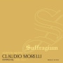 Claudio Morelli Suffragium Rosso 2011 Front Label