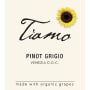 Tiamo Organic Pinot Grigio 2015 Front Label