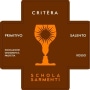 Schola Sarmenti Critera Primitivo 2013 Front Label