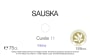 Sauska Cuvee 11 2012 Front Label
