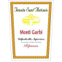 Tenuta Sant'Antonio Valpolicella Superiore Ripasso Monti Garbi 2013 Front Label
