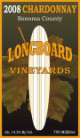 Longboard Chardonnay 2008 Front Label