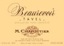 M. Chapoutier  Tavel Beaurevoir Rose 1996 Front Label