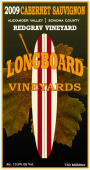 Longboard Redgrav Vineyard Cabernet Sauvignon 2009 Front Label