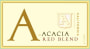 A by Acacia Red Blend 2013 Front Label