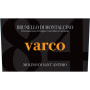 Molino di Sant'Antimo Brunello di Montalcino VARCO 84 2010 Front Label