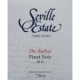 Seville Estate The Barber Pinot Noir 2013 Front Label