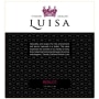 Tenuta Luisa Merlot 2014 Front Label