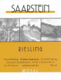 Schloss Saarstein Riesling QbA 2014 Front Label