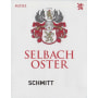Selbach Oster Zeltinger Schlossberg Schmitt Riesling 2013 Front Label