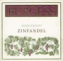 Burgess Zinfandel 1997 Front Label