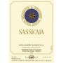Tenuta San Guido Sassicaia (1.5 Liter Magnum) 2012 Front Label