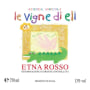 Le Vigne di Eli Etna Rosso 2014 Front Label