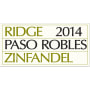 Ridge Paso Robles Zinfandel 2014 Front Label