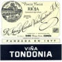 R. Lopez de Heredia Rioja Vina Tondonia Reserva Blanco 2002 Front Label