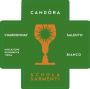 Schola Sarmenti Salento Candora Chardonnay Front Label