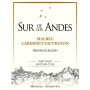 Sur de los Andes Malbec-Cabernet Sauvignon Premium Blend 2010 Front Label