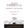 Alto Tierruca Reserva Cabernet Sauvignon 2014 Front Label