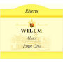 Willm Pinot Gris Reserve 2014 Front Label