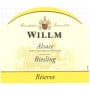 Willm Reserve Riesling 2014 Front Label