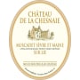Chereau Carre Chateau de la Chesnaie Muscadet Sevre Et Maine 2014 Front Label